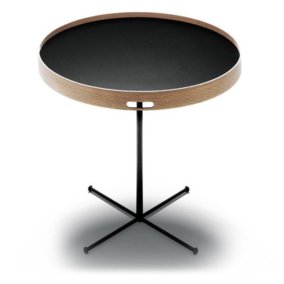 Moroso Mark Small table, Black RAL 9005