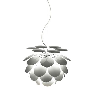 FLOS Parentesi Dimmer Lampada a Sospensione Dimmerabile a Luce Diretta,  Lampada di Design da A. Castiglioni e P. Manzù, Lampada per Interni con  Cavo 4000 mm, 220-240 V, 150 W, Colore Bianco 