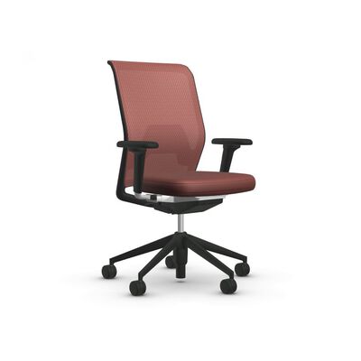 ID Mesh, Poltrona ufficio, Alluminio - Nero Vitra