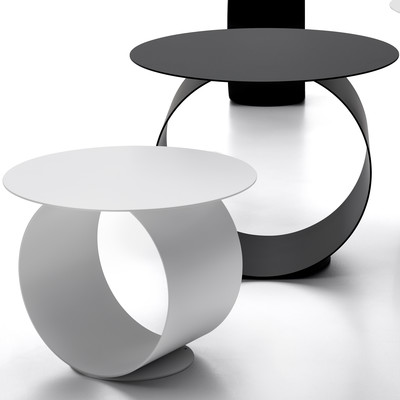 Mark Small Table, Tavolino, Nero RAL 9005 Moroso